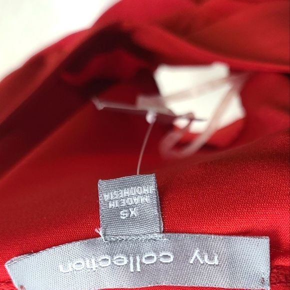 NY Collection V Neck Dress XS - Picture 9 of 9